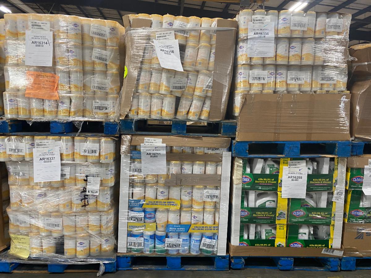 Name Brand Cleaning Supply Truckload Ready To Ship/ Clorox Wipes