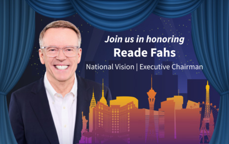 Join us in honoring Reade Fahs, National Vision