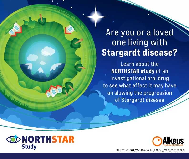 Are you or a loved one living with Stargardt disease? Learn about the Northstar Study