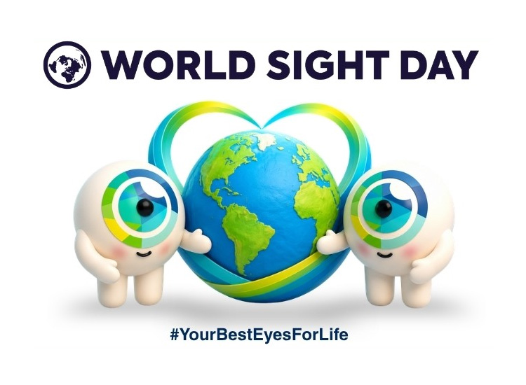 World Sight Day, Your Best Eyes for Life, with Iris and Cornelius