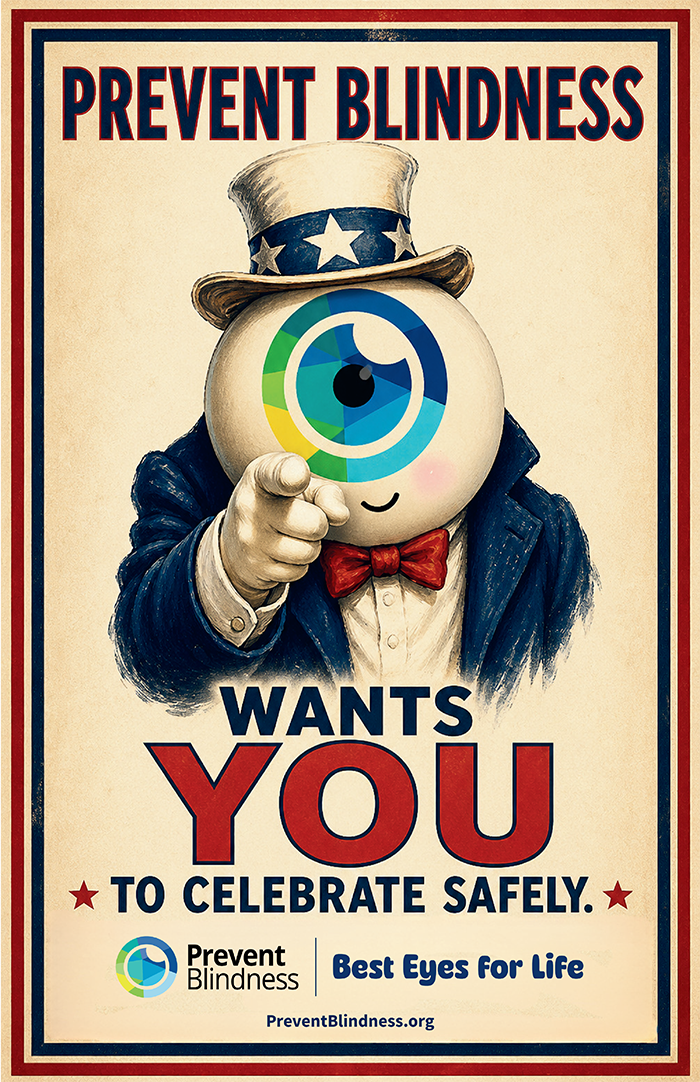 Prevent Blindness wants you to celebrate safely!