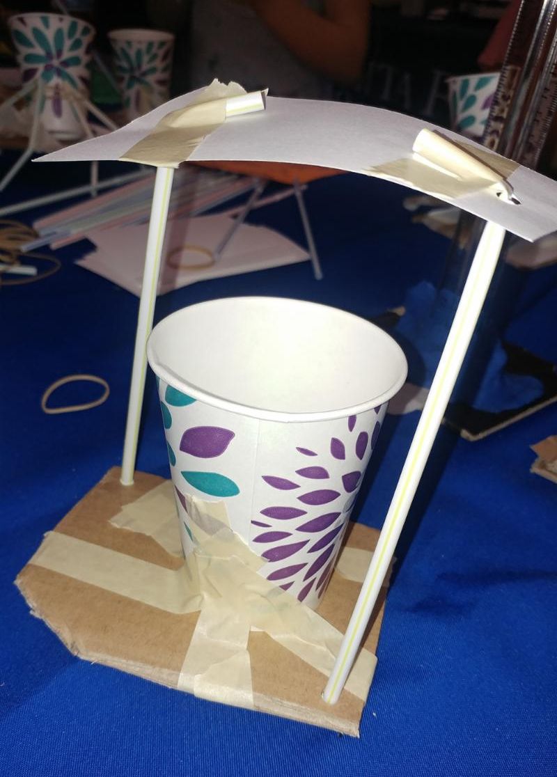 Marshmallow astronaut ship activity