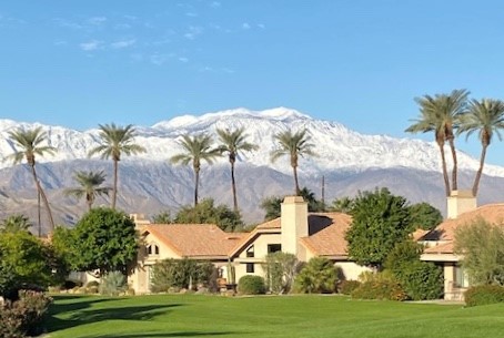 Snowy Mountain View