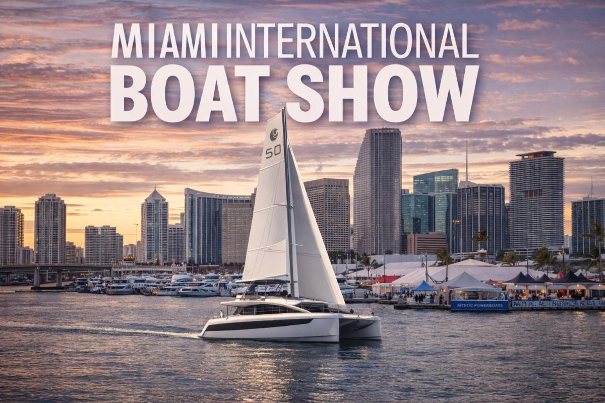 YOU'RE INVITED: WORLD PREMIERE OF THE AQUILA 50 SAIL