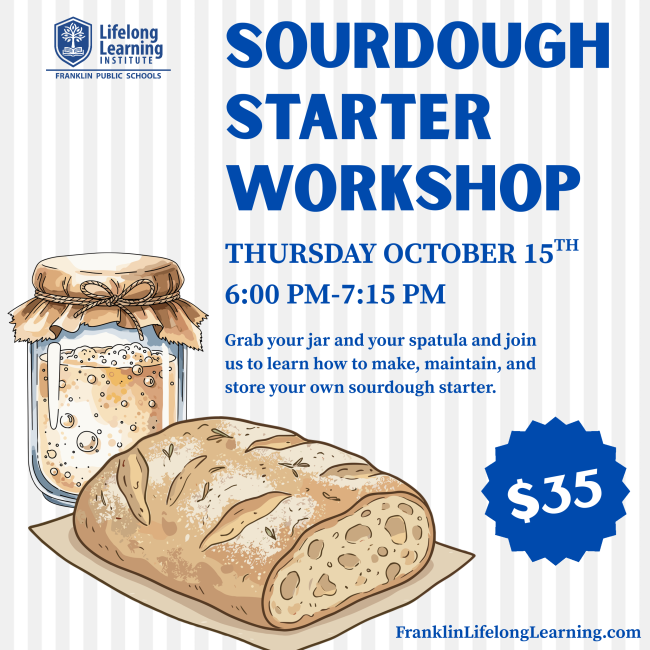 SOURDOUGH STARTER WORKSHOP