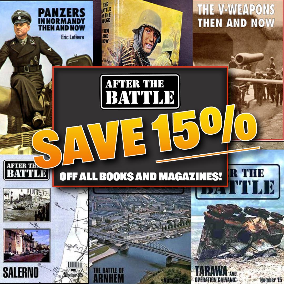 SAVE 15 OFF ALL AFTER THE BATTLE BOOKS AND MAGAZINES!