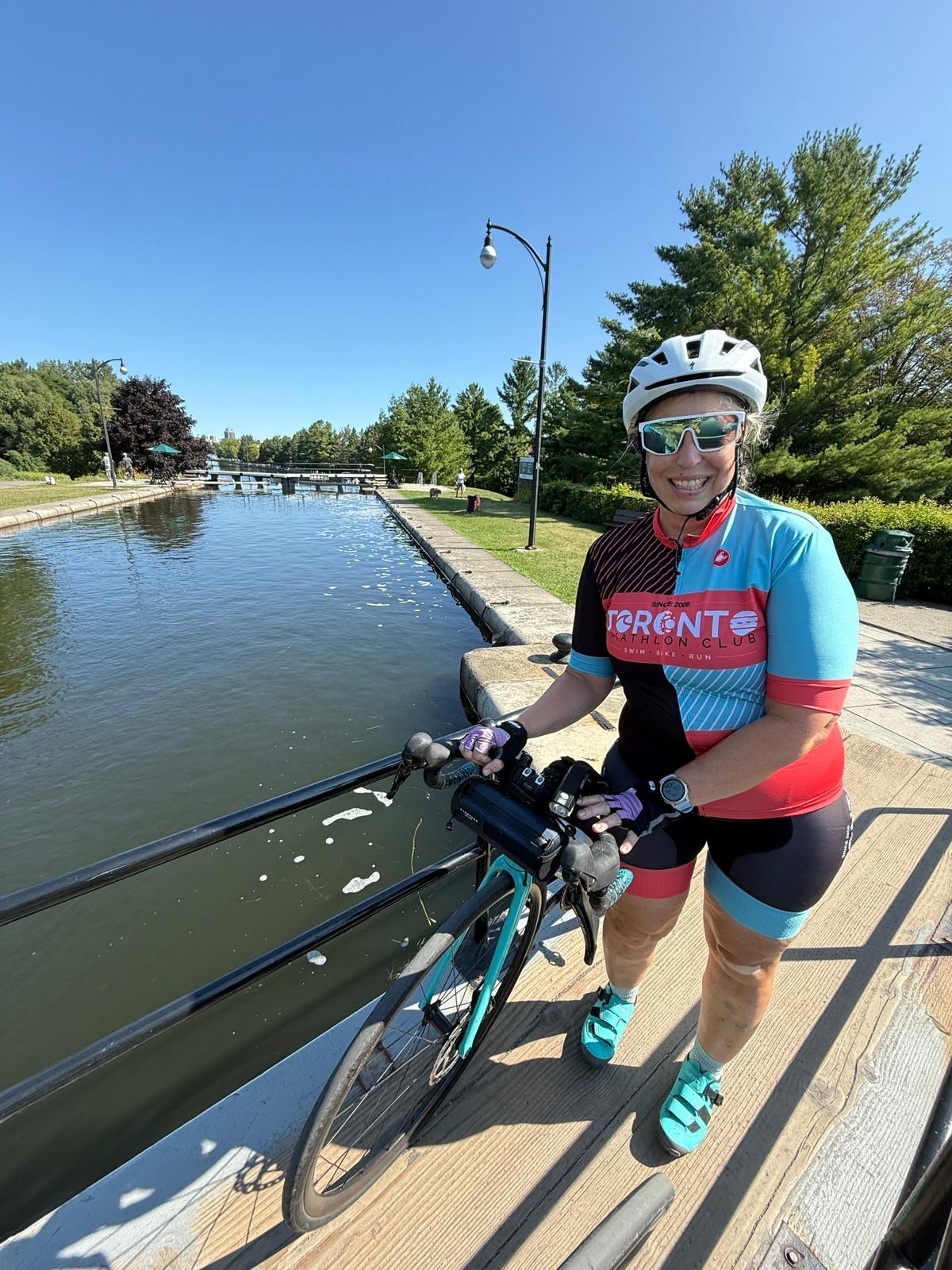 Kathy Cunningham, Toronto Triathlon Club member