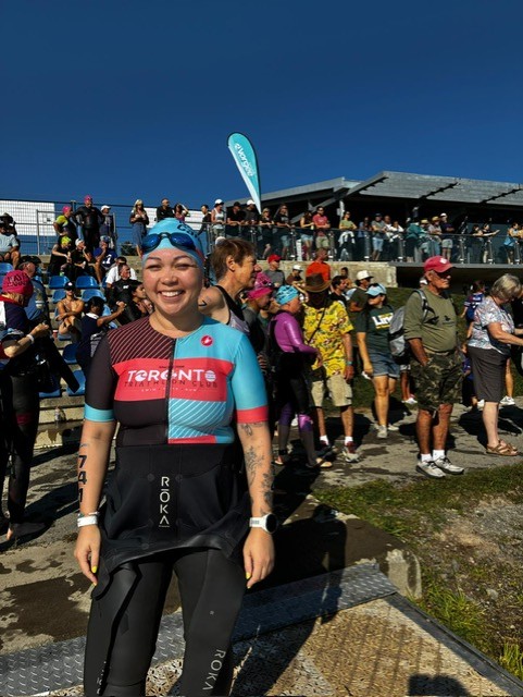 Jenna Kouri, Toronto Triathlon Club member