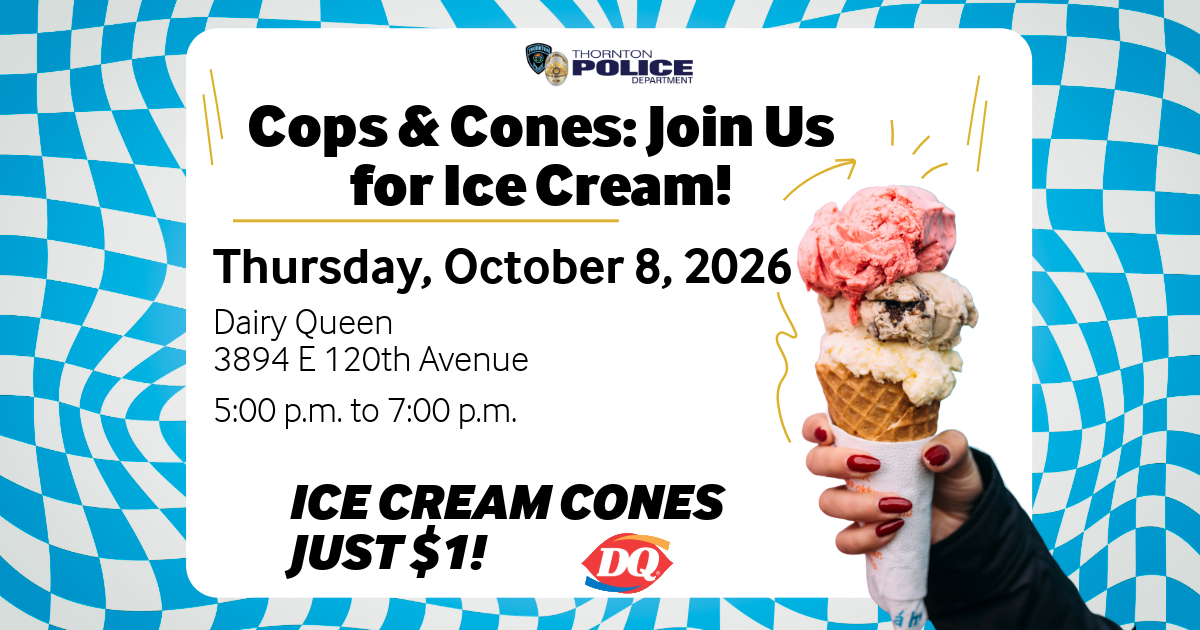 Event graphic with text