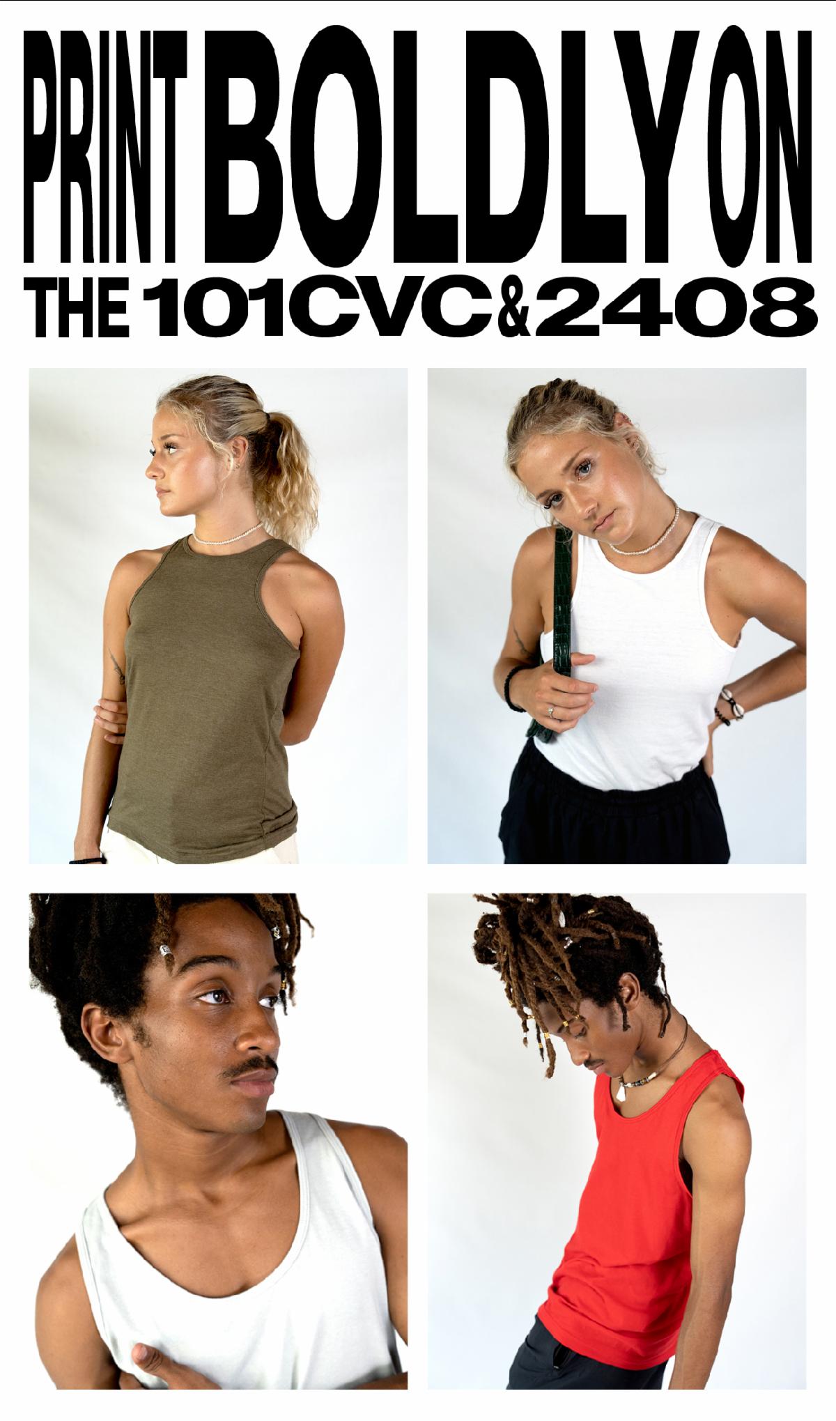 Summer Shades Tanks from American Apparel and Carolina Made