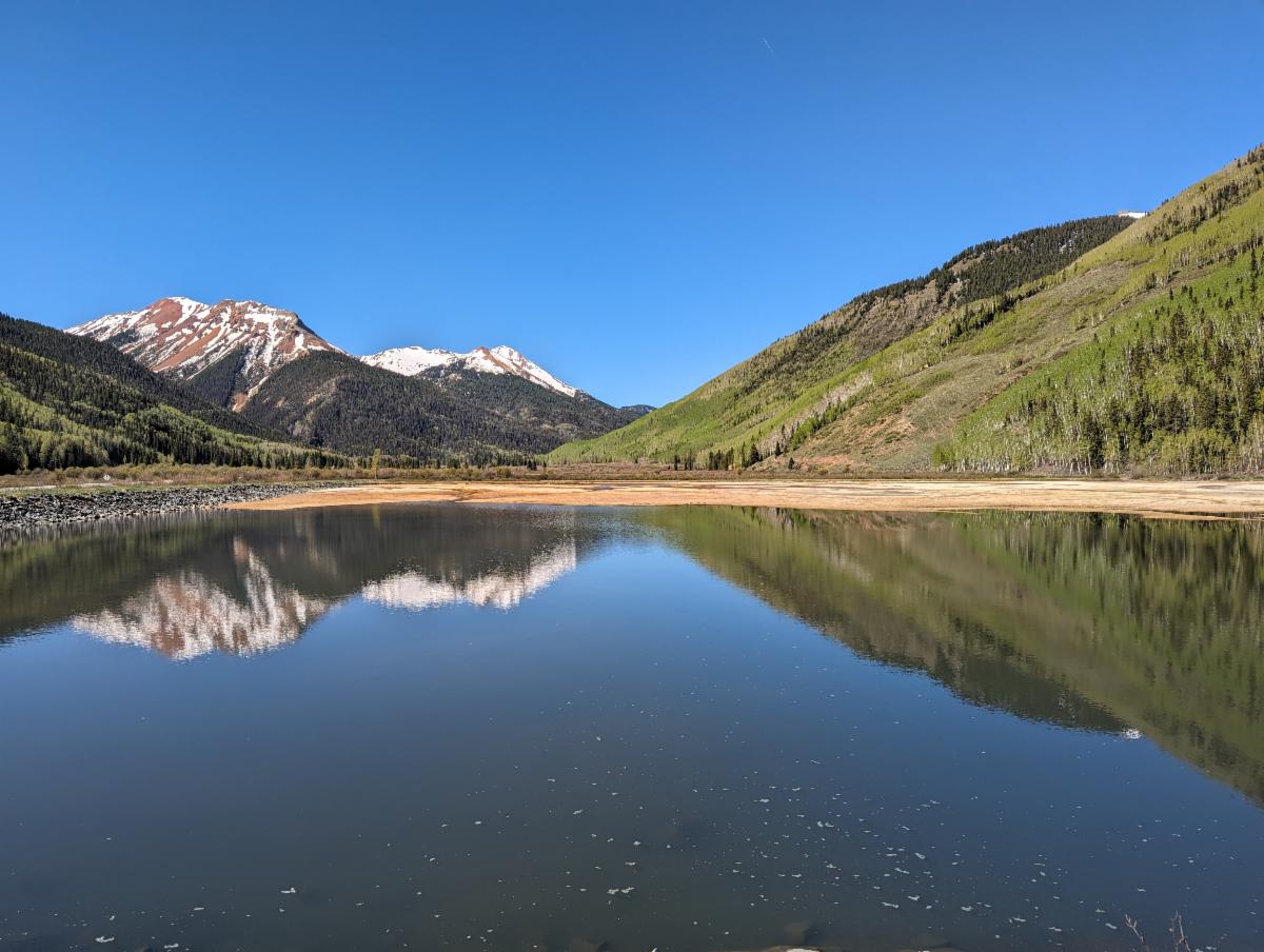 Picture of Crystal Reservoir near Ironton on Red Mountain Pass