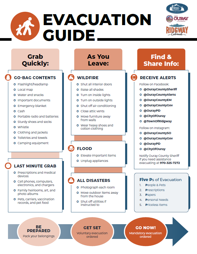 Evacuation Guide Flyer