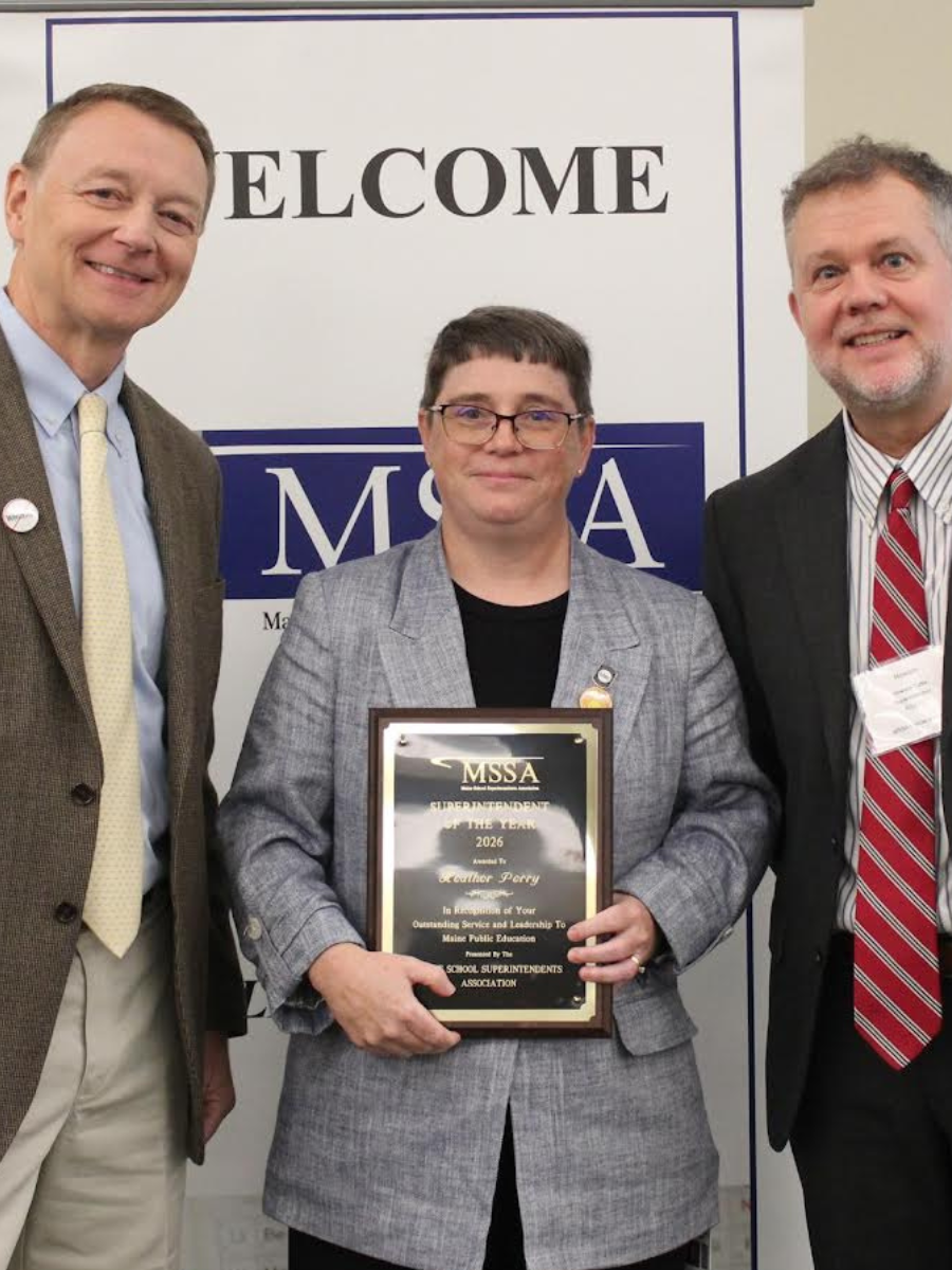 Gorham Superintendent Heather Perry '20G receives Maine's 2026 Superintendent of the Year award