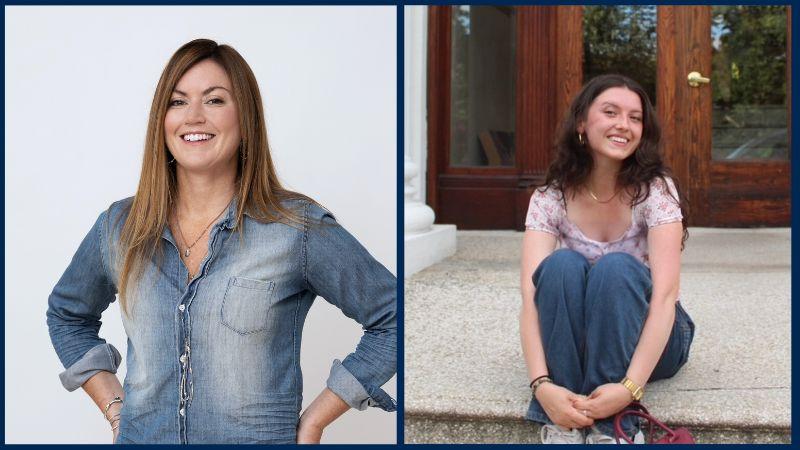 Photo of Becky and Lizzy