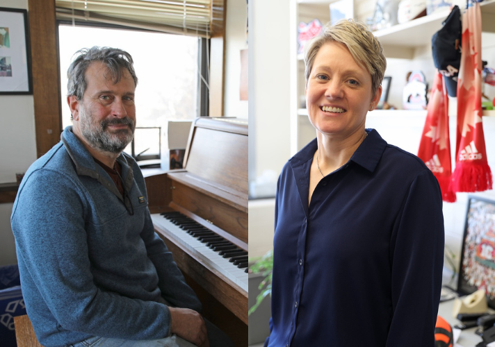 Alma Mater Composers Dan Sonenberg and Heidi Parker