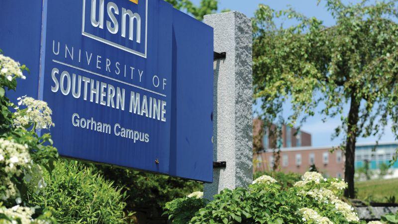 University of Southern Maine Gorham Campus sign