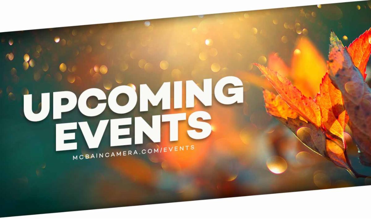 Upcoming Events at McBain