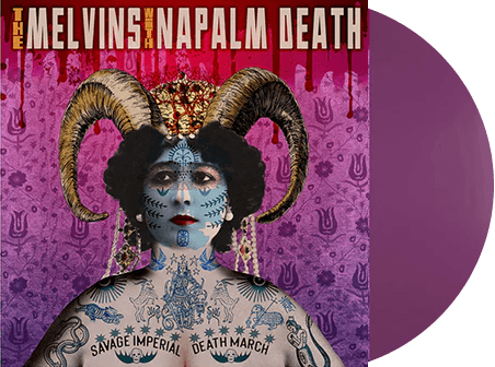 Melvins with Napalm Death Vinyl
