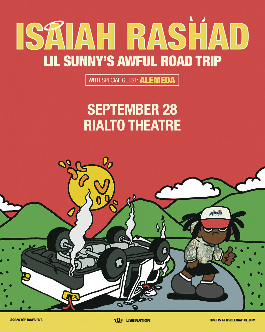 Isaiah Rashad Enter To Win