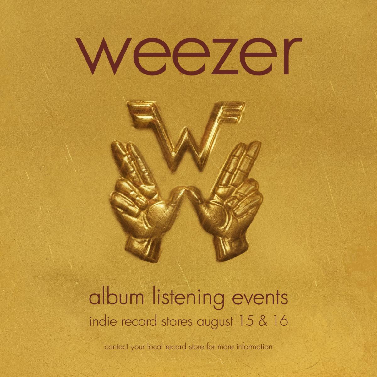 Weezer Listening Party