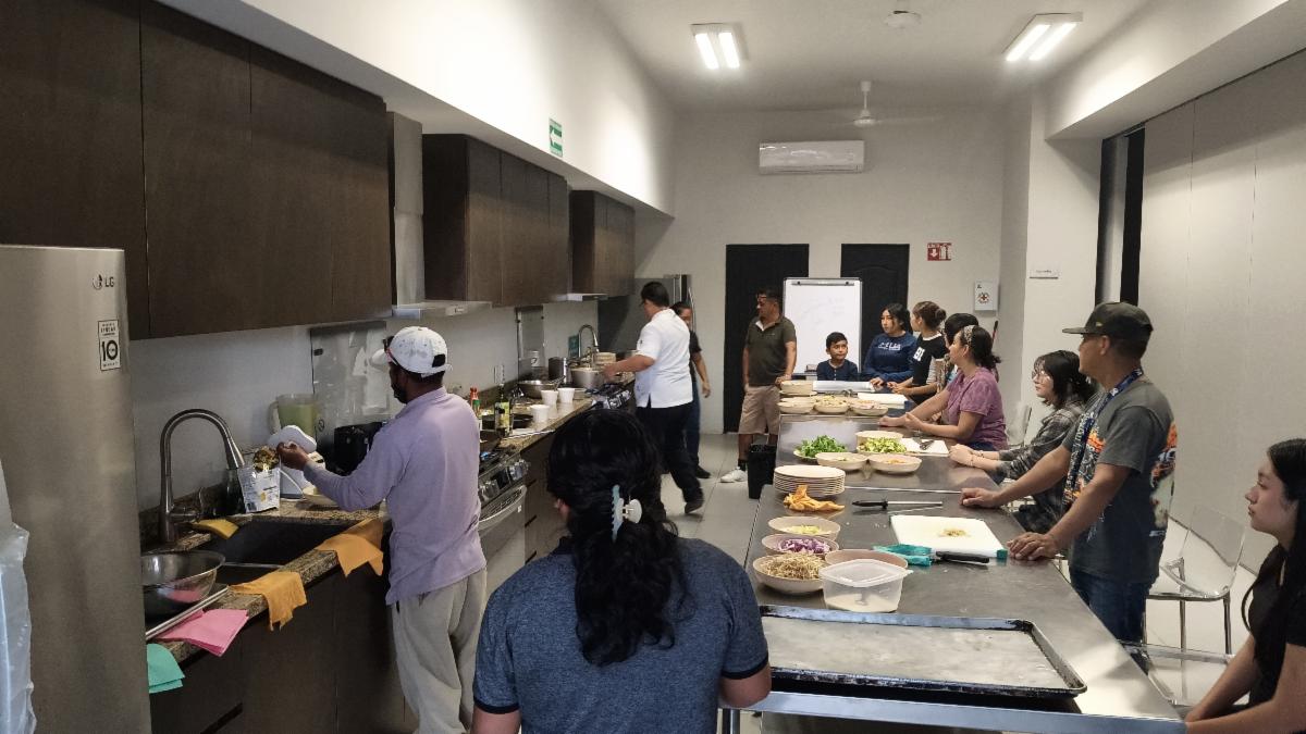 Chef David Merin cooking class