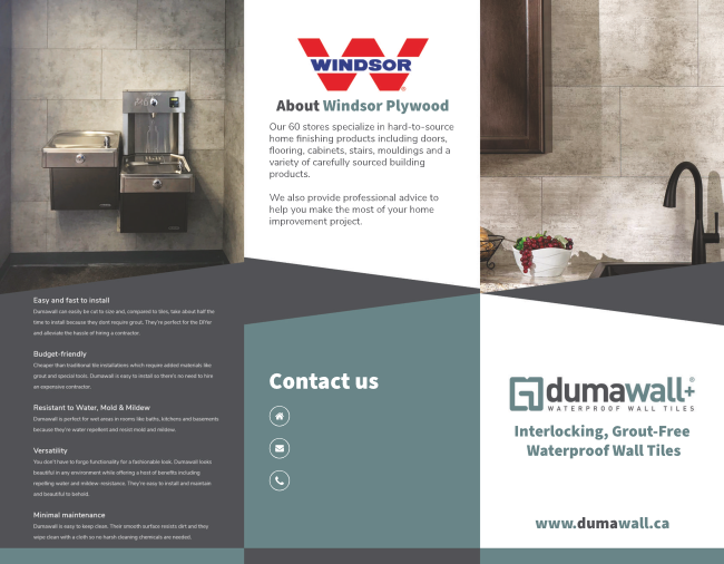 Dumawall® Waterproof Wall Tiles