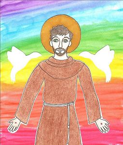 Francis by Queer Catholic Icons