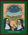 Hildegard of Bingen and Richardis by Lewis Williams