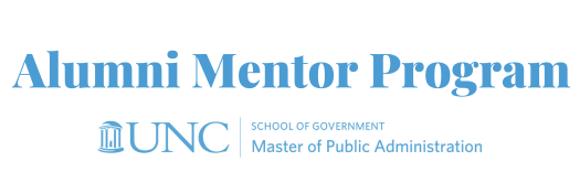 UNC MPA Alumni Mentor Program logo