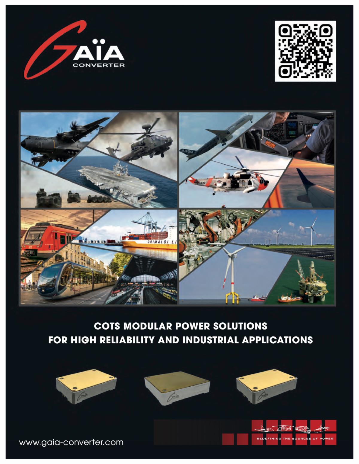 HiRel Power Solutions From Gaia Converter