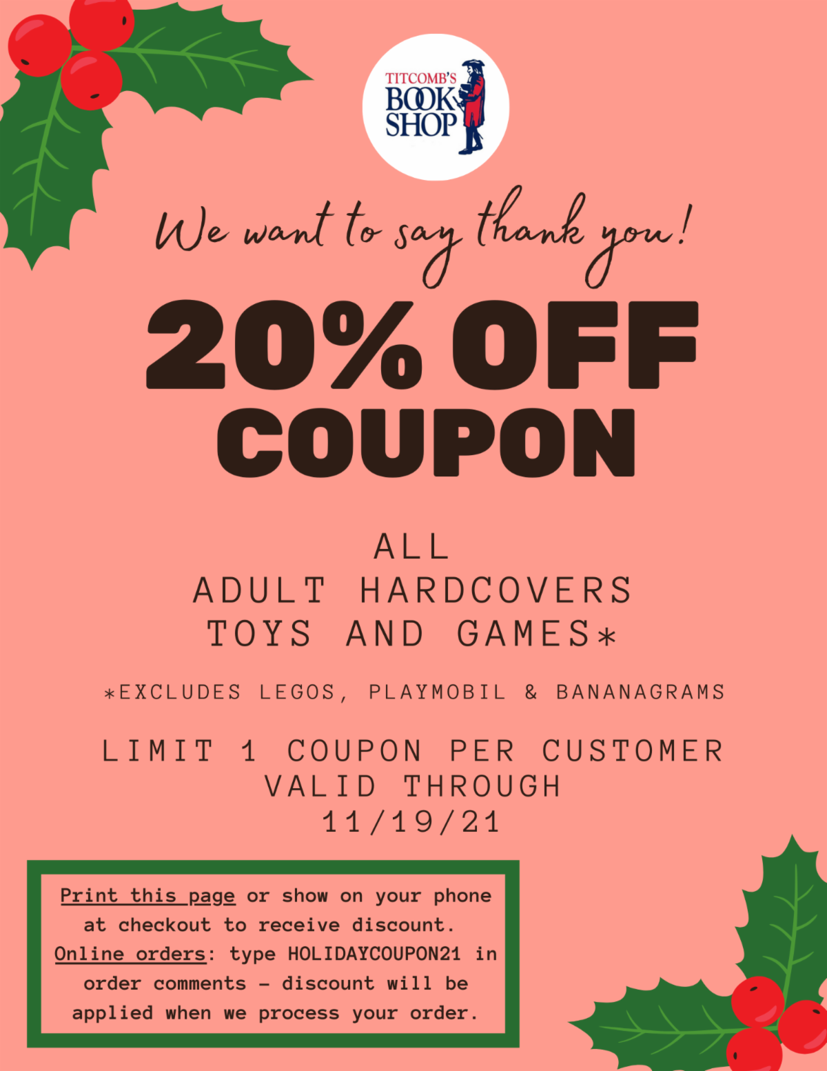 Toy Catalog & Coupon 2021 Don't miss this!