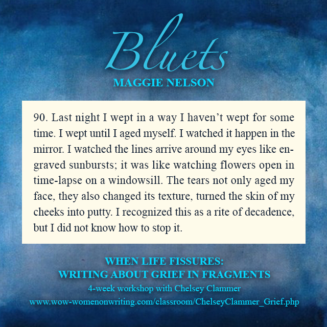 When Life Fissures: Writing About Grief in Fragments