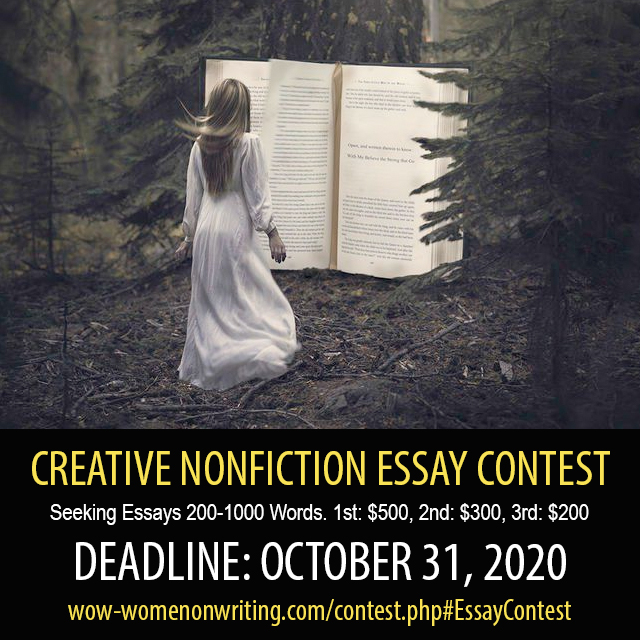 Creative Nonfiction Essay Contest - Deadline October 31