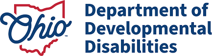 Ohio Department of Developmental Disabilities logo recognizing grant support for the Tech House project.