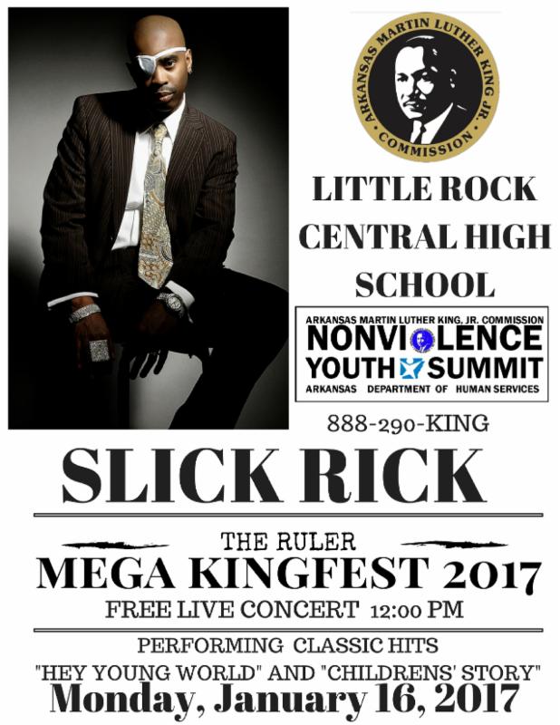 See and hear Slick Rick during 2017 Mega Kingfest