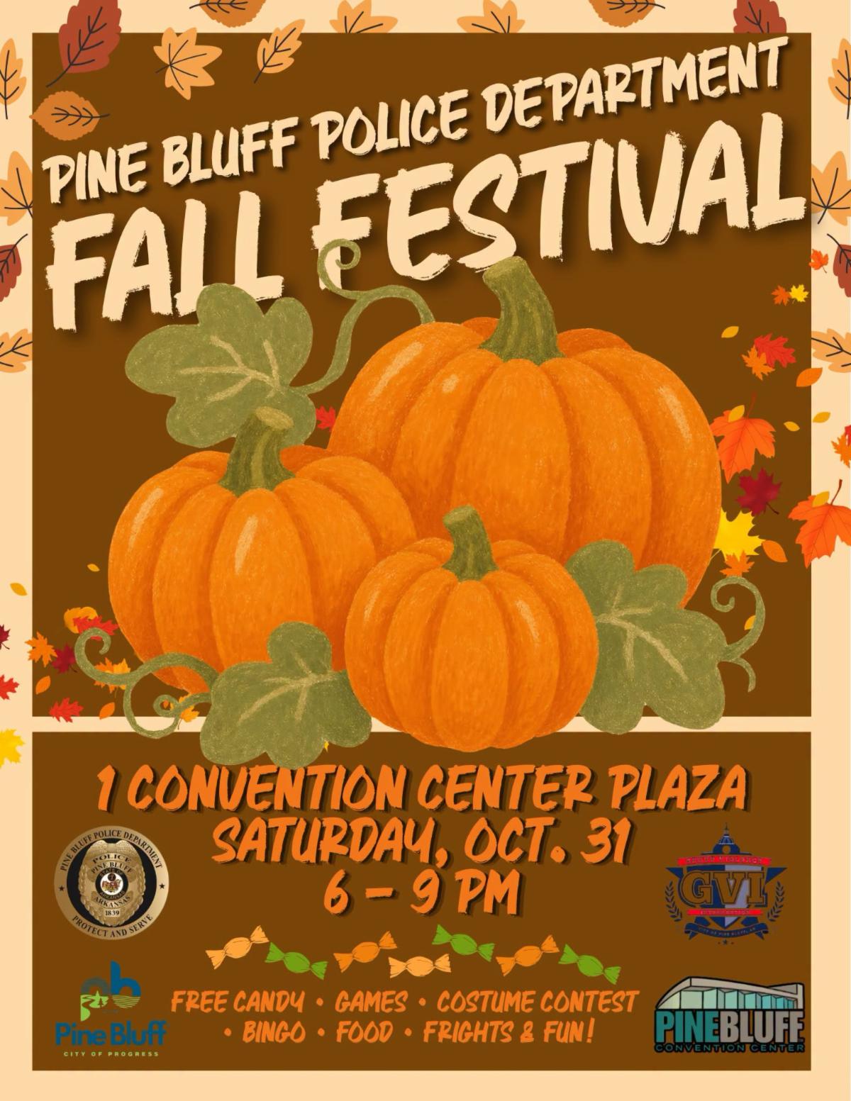 Pine Bluff Police Department Fall Festival 2026