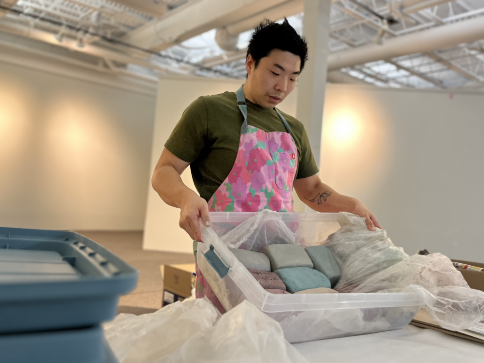 Nerikomi Workshop coming to Slip Studio a clay and Pottery Studio in White plans  NY