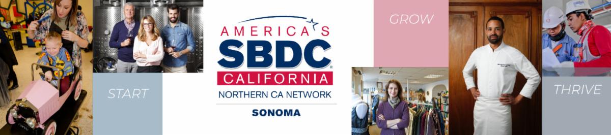 Header with SBDC logo and various small business pictures