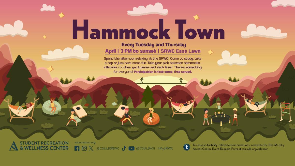 Hammock Town descriptive flyer. Please see the description to the left. For more information, please click on the link in the description or visit asirecreation.org/calendar.