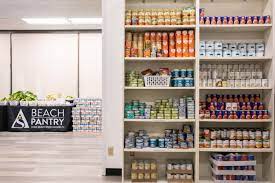 Laurén Chalmers '83 Beach Pantry interior display. For Pantry hours refer to the business hours listed to the right.