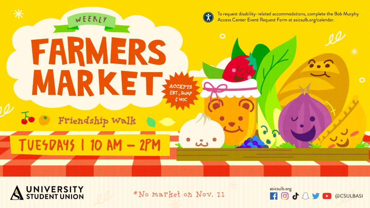 F23 Farmers Market flyer