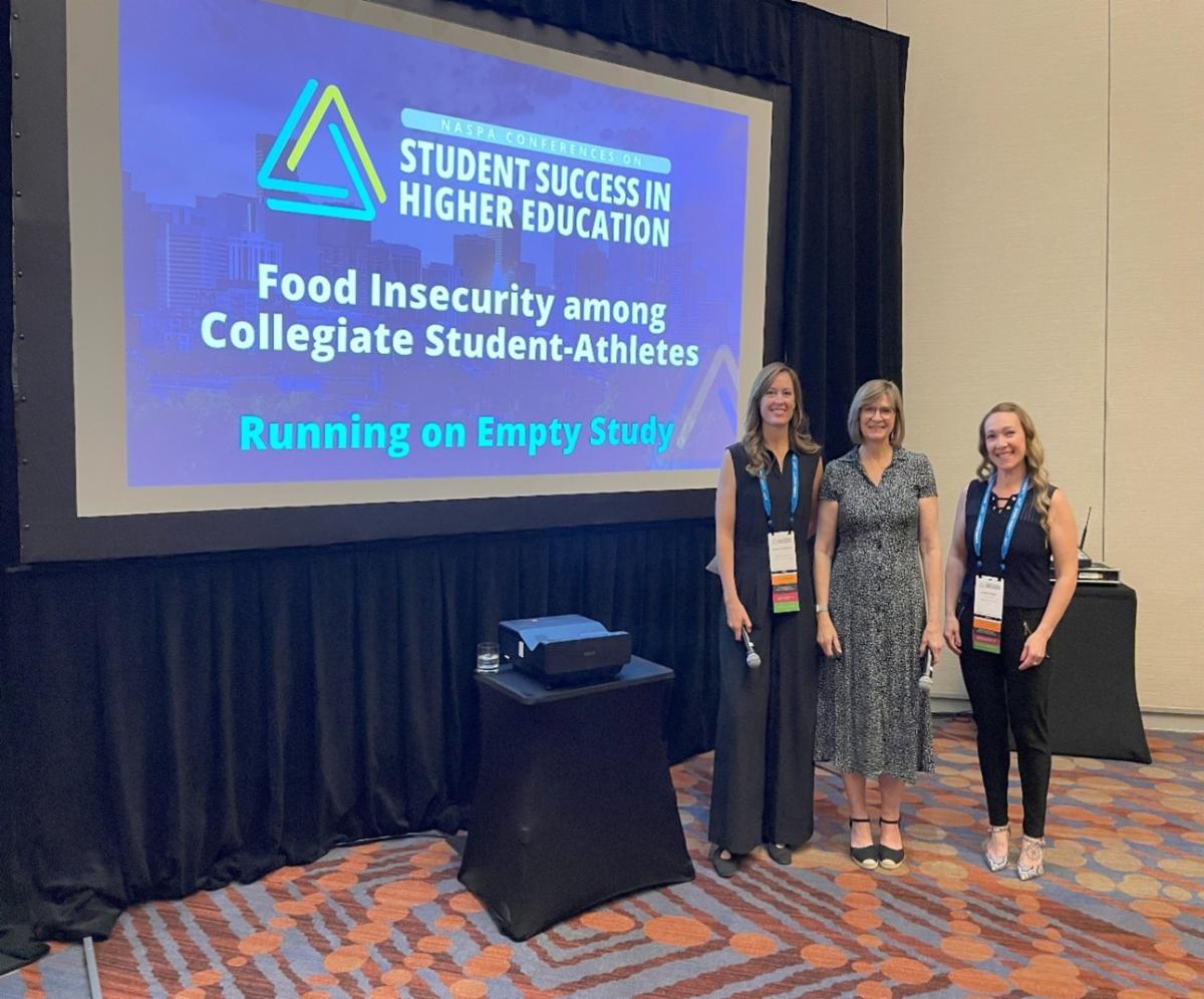 ISU nutrition and dietetics faculty present research at a conference