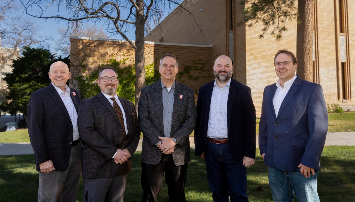 ISU and NuCube leadership at ISU Pocatello campus