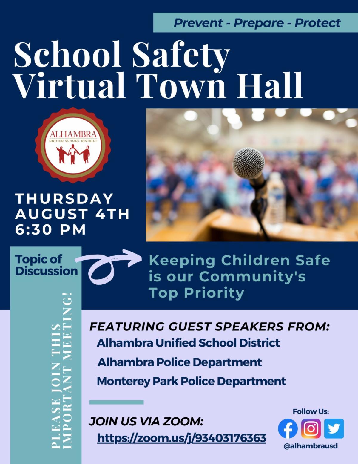 City of Alhambra Announcements 4th of July Fireworks, Movies and