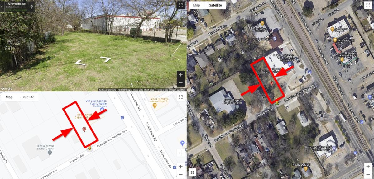 OffMarket Vacant Land in Dallas, TX
