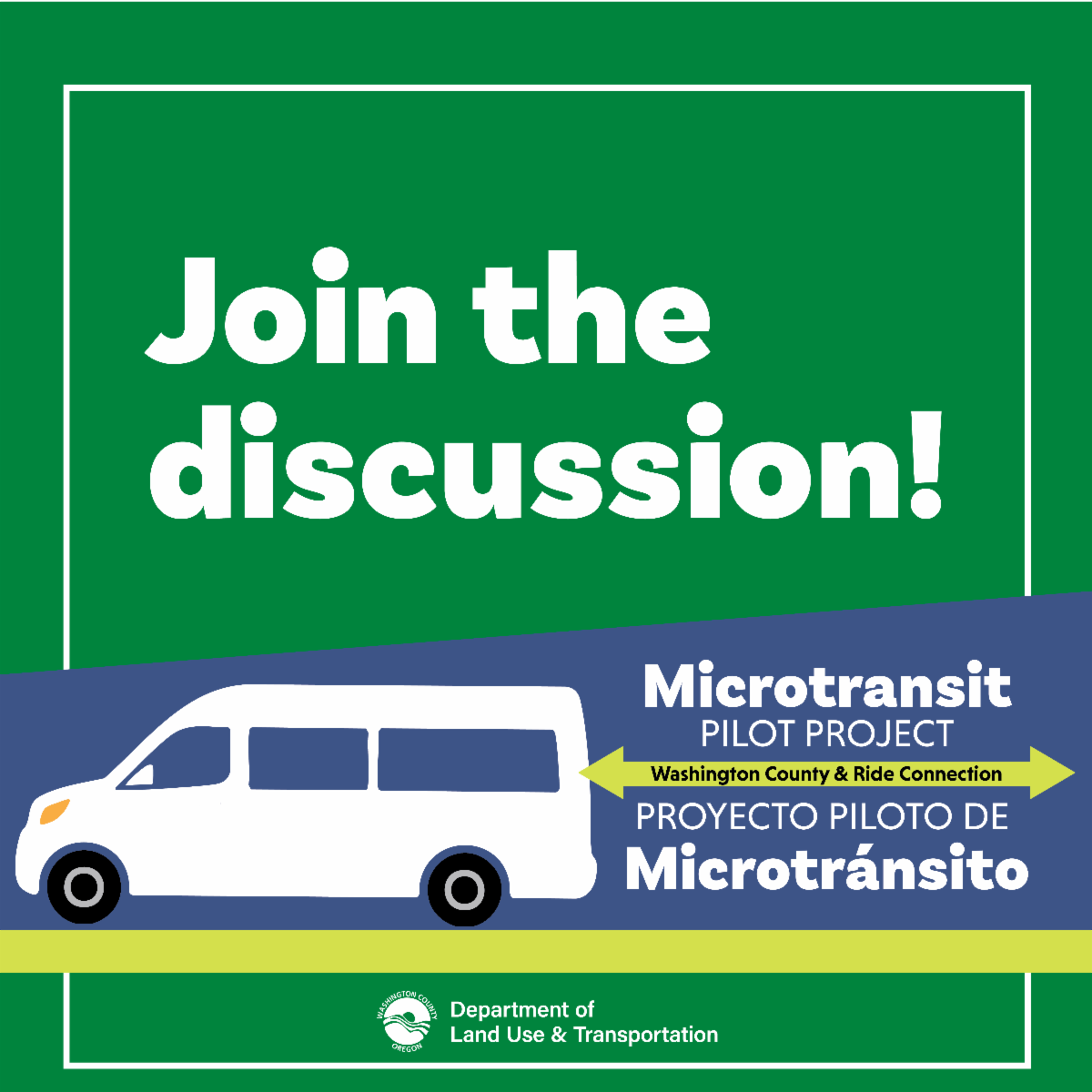 Microtransit open house