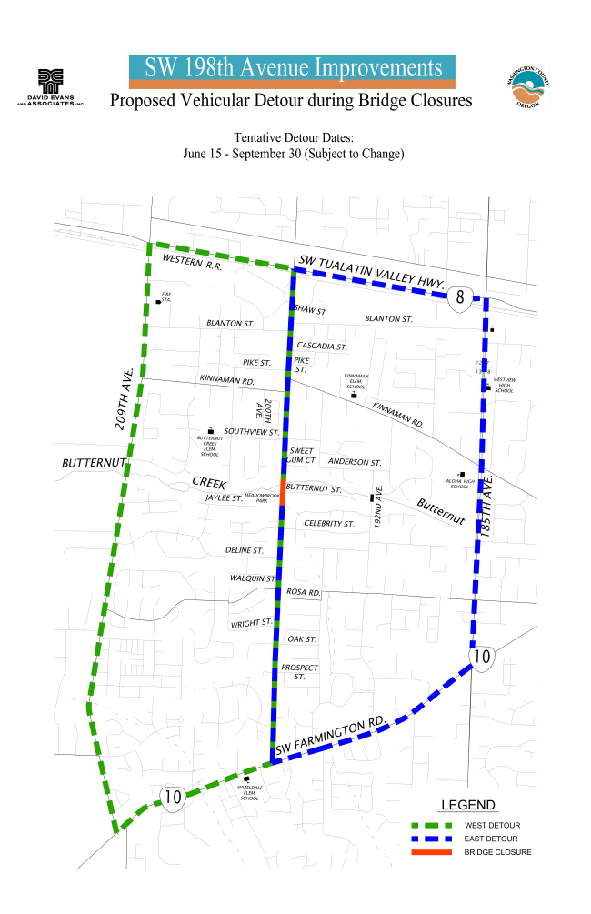 198th detour