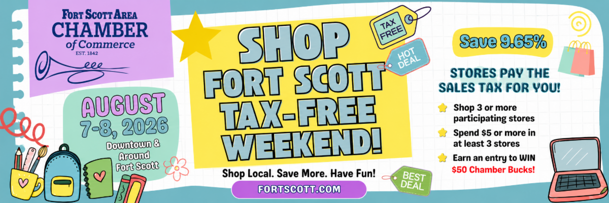 Shop Fort Scott Tax-Free Weekend