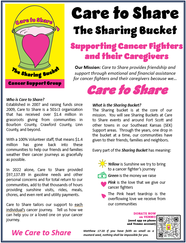 Care to Share event