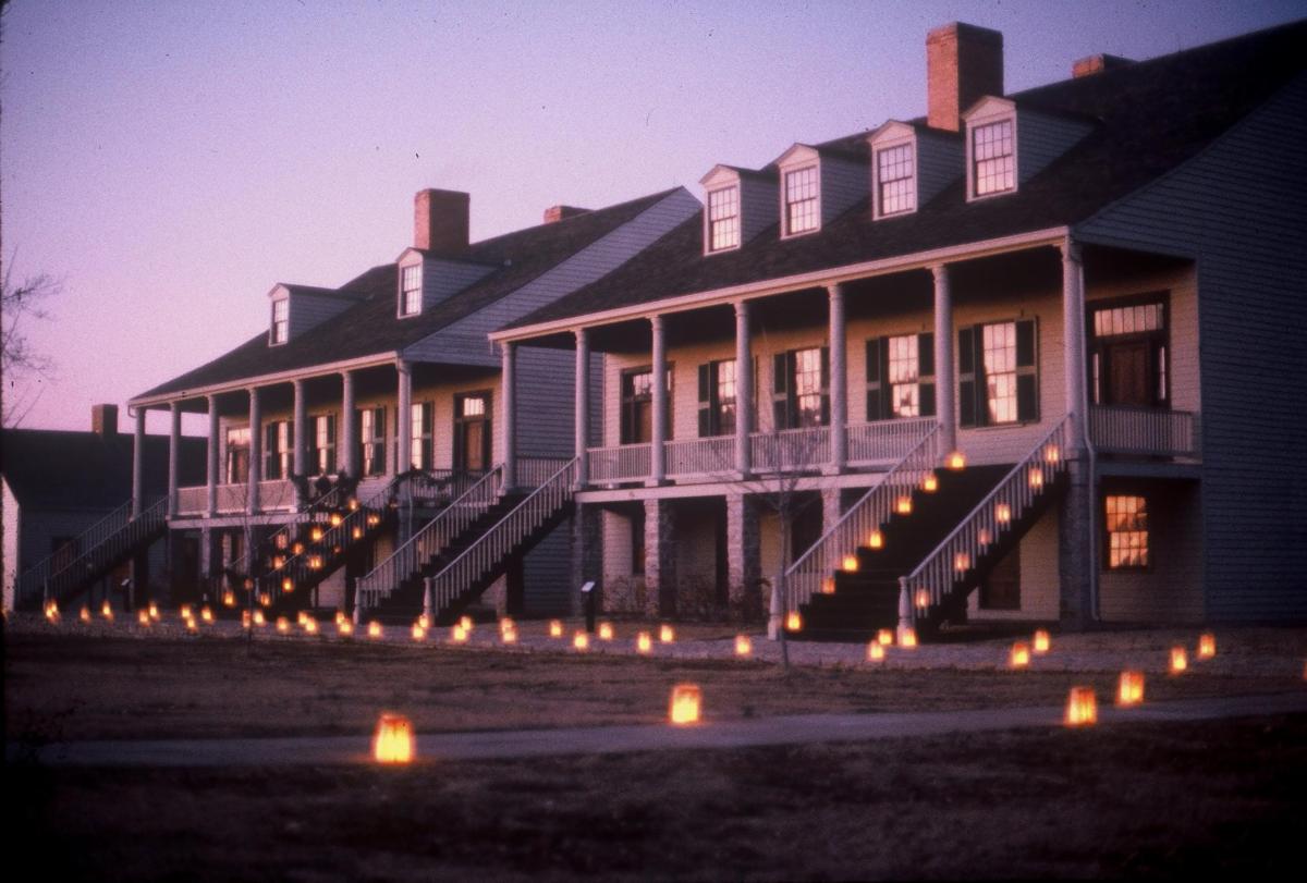Candle lantern tour at Fort Scott National Historic Site